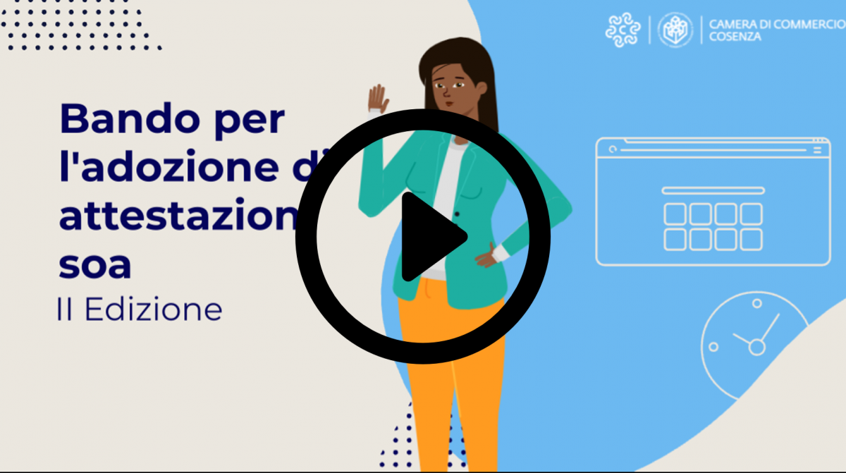 Bando per adozione attestazioni soa - II edizione