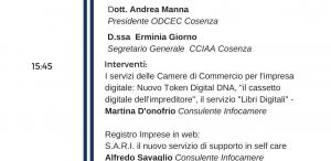 Le Camere di Commercio con le imprese nel futuro digitale