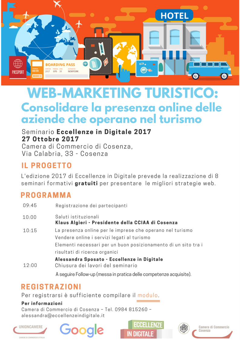 Locandina Eccellenze in Digitale 27 ottobre 2017