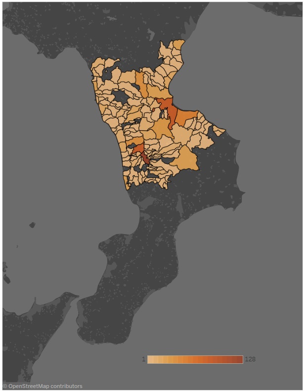 Mapping Calabria - Provincia CS