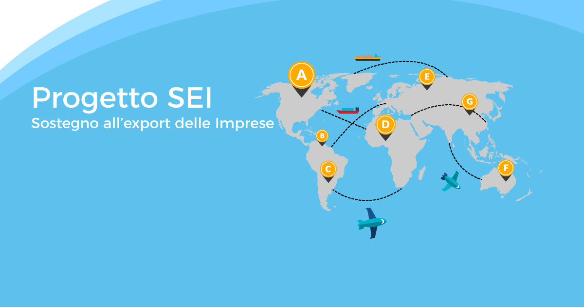 Progetto SEI -sostegno all'export delle imprese di cosenza